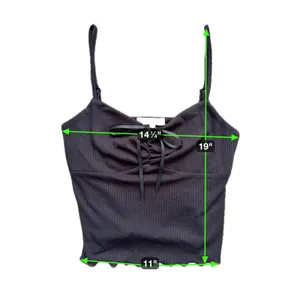 Rewind Y2K Coquette Babydoll Bow Tank Top Size Small Black Soft Gothic Romantic Doll thumbnail 5