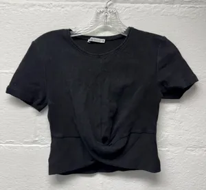 Zara Twist Front Crop Top thumbnail 1