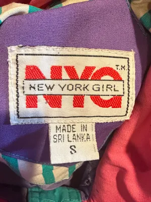 Vintage Purple Jacket with Pink Lining thumbnail 6