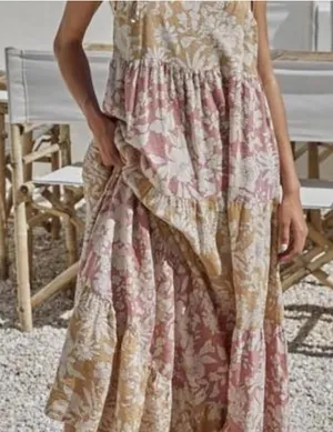By together golden hour floral maxi dress thumbnail 1