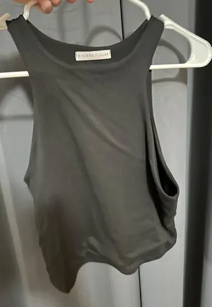 Halter Racerback Tank Black Size M thumbnail 1