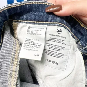 Ag-ed denim Adriano goldschmied the Harper essential straight medium wash jeans thumbnail 9