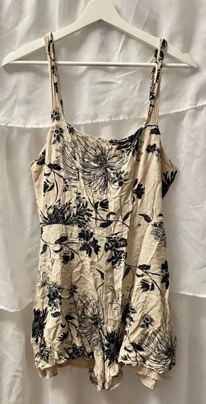 Urban Outfitters Kimchi Blue Floral Romper thumbnail 1