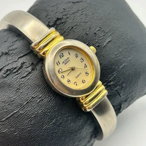 Vintage Two-tone ACQUA Indiglo Women’s Quartz Watch Working New Battery thumbnail 3