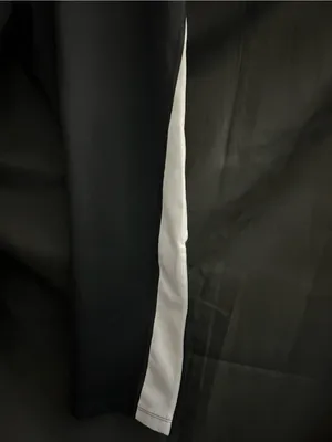Under Armour Black and White Performance Compression Leggings MD thumbnail 4