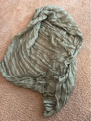 Light scarf green woman fashion thumbnail 1