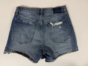 Women’s Abercrombie Denim High Rise Shorts 10 thumbnail 2
