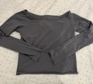 Grey Brandy Melville Top thumbnail 1