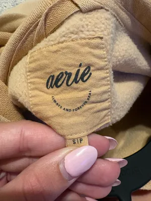 Brown Aerie bow hoodie  thumbnail 3