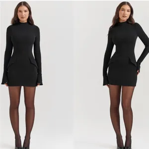 HOUSE OF CB 'Mahalia' Black Mini‎ Dress NWOT size XL thumbnail 2