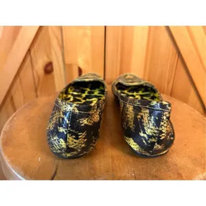 LIBBY EDELMAN Snake Print Flats Loafers Womens Shoes Sz 8M thumbnail 4