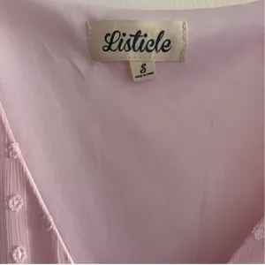 Listicle Babydoll Dress Pink Swing thumbnail 4