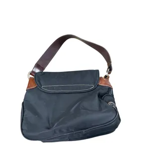 Dooney Bourke womans Black Brown Canvas Leather Handbag SKU 8761 thumbnail 10