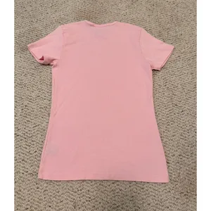 Lauren Ralph Lauren Pink Embroidered RL Logo Crewneck Tee Women's Small thumbnail 4