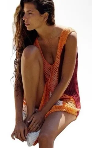 ZARA Crochet‎ Midi Dress thumbnail 1