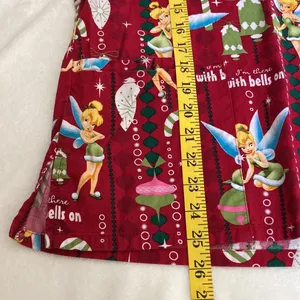 Disney Tinkerbell Women’s Scrub Top Size XS thumbnail 5