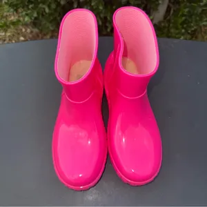 UGG Drizlita Taffy Pink Rain Boot Women’s Size 6 thumbnail 2