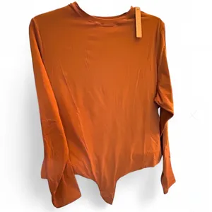 SKIMS Bodysuit long Sleeve Crew Neck , Size 4X. Color is Carmel. NWT. thumbnail 2