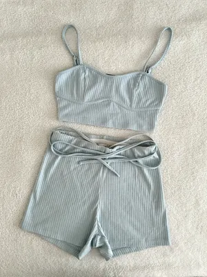 Princess Polly Baby Blue Denver Set thumbnail 2