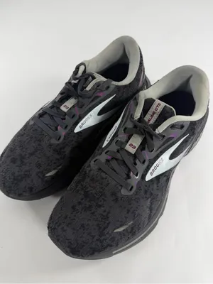 Brooks Adrenaline GTS 23‎ Gray Purple Stability Running Shoes Womens 9.5 Med thumbnail 1
