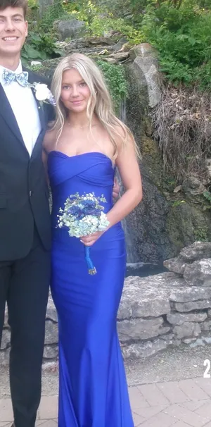 Royal Blue Windsor Prom Dress thumbnail 1