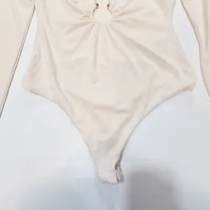 Camila Coelho Reyes Bodysuit in Beige Small thumbnail 4