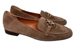 Tory Burch Miller Suede Loafers Size 7 thumbnail 1