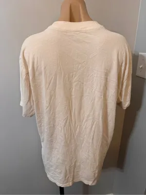 Abercrombie & Fitch Cotton Champagne T-shirt Graphic Tee Short Sleeve Medium thumbnail 4