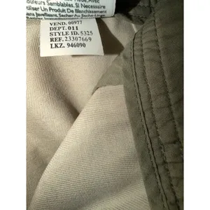 Eddie Bauer Floral Pants Womens 6‎ Tan Blue Cotton Drawstring Wide Leg thumbnail 4