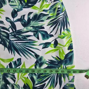 Gilli 15G Women's‎ White Tropical Leaf Print Halter Neck Maxi Dress - Size M thumbnail 9