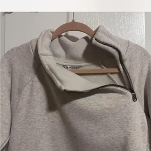 Athleta Cream Cowl Neck Sweater thumbnail 4