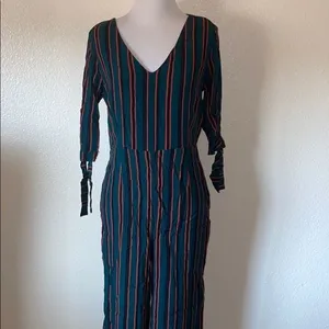 5/$30 🎈 Wild fable medium‎ striped jumpsuit thumbnail 3