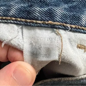 Vintage LAWMAN Women’s High Rise 5 Button Fly Tapered Leg Denim Jean Size 8 EUC. thumbnail 4