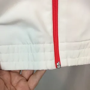 Adidas Club Track Jacket XL Pink White Full Zip NWT thumbnail 3