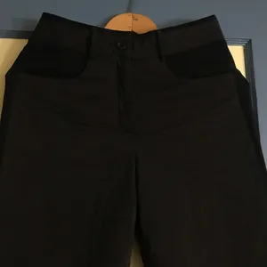 28 high rise Silk quilted capris pants thumbnail 7