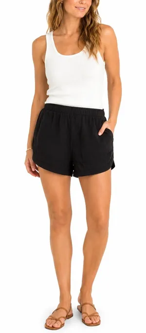 Old Nayy Size XL Black High-Rise Comfort Waistband Shorts thumbnail 1