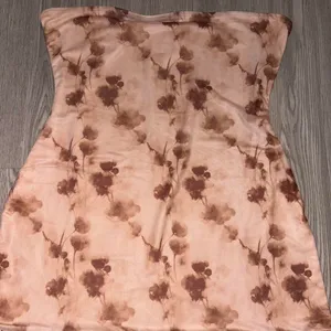 Princess Polly Brown Tan Floral Mini Dress thumbnail 4