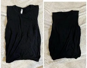 Donna Karan intimates UK 8-10 black cami tank thumbnail 2