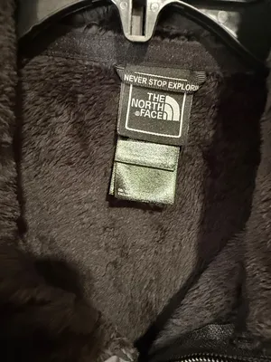 The North Face Black Plush Fleece Zip Jacket thumbnail 4