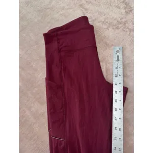 Lululemon Women's Speed Up Tight Red Maroon Full-On Luxtreme Size‎ 8 Tall thumbnail 10
