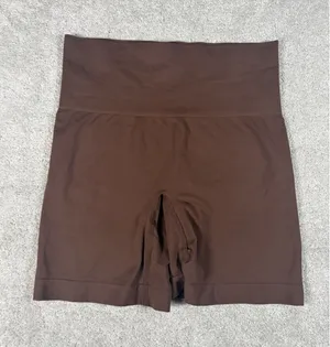 SKIMS Seamless Sculpt Mid Thigh Shorts Shapewear Cocoa Brown Women's M thumbnail 1