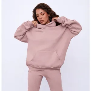 SET ACTIVE Hoodie Sweatshirt Size Large Dusty Rose Pink Loungewear Athleisure thumbnail 2
