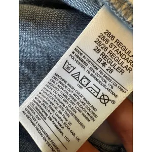 DOEN x GAP NEW High Waisted Wide Leg Denim Trousers‎ SIze 6/28 thumbnail 7