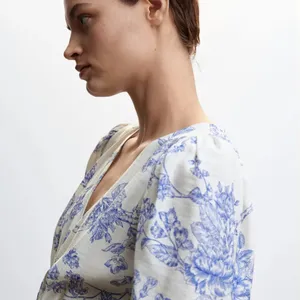 Mango Belt‎ floral dress new thumbnail 4