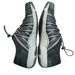 Dansko Shoes Womens Size 9.5 Gray Leather Mesh Lace Up‎ Comfort Walking Sneakers thumbnail 5