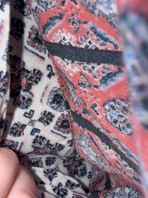 American Eagle Outfitters Printed Viscose Jogger Pants Size M thumbnail 3