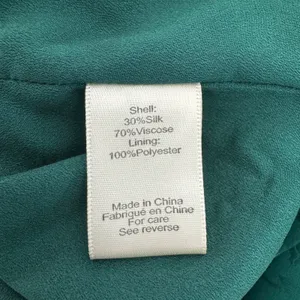 Ronny Kobo Carissa Dress Small Green‎ Silk Blend Ruched Floral Jacquard Cocktail thumbnail 12