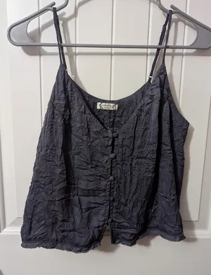 NWOTS FREE PEOPLE Intimately Shine Time Cami Gray XSmall thumbnail 1
