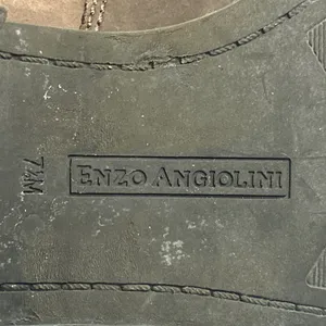 Enzo‎ Angiolini Brown Leather Tall Riding Boots Buckle Strap Size 7.5M thumbnail 5
