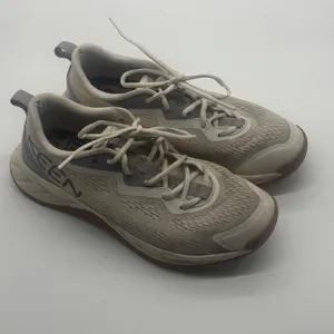 KEEN WK400 Walking Shoes Womens 9 Fawn Pink Peacock Low Top Sneakers thumbnail 3